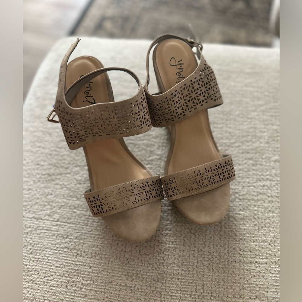 Tan Wedges
